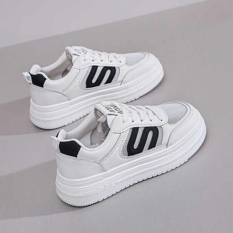 Damen Sneaker mit rutschfester Sohle und atmungsaktivem Mesh-Obermaterial R&B