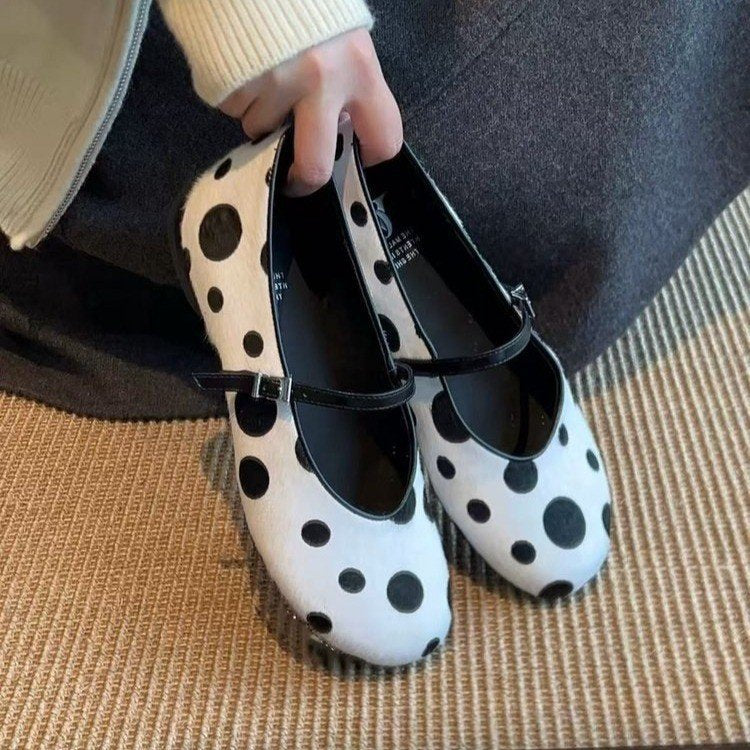 Damen Ballerinas mit modischer Schleifenverzierung und atmungsaktivem Material R&B