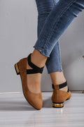 Damen Elegante Ballerinas mit elastischem Riemchen R&B