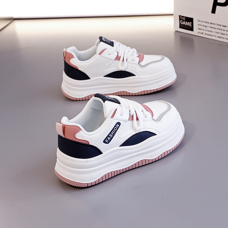 Damen Sportliche Chunky Sneakers mit luftdurchlässigem Obermaterial und stoßdämpfendem Design R&B