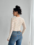 Damen Spitzentop R&B