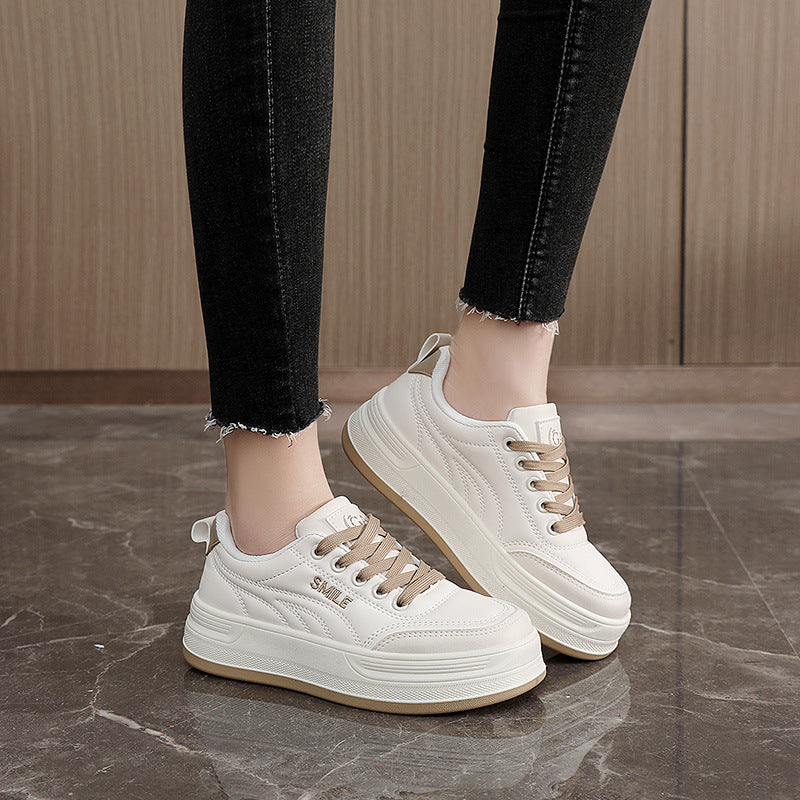 Damen modische Sneakers mit gepolsterter Sohle und atmungsaktiver Obermaterialstruktur R&B