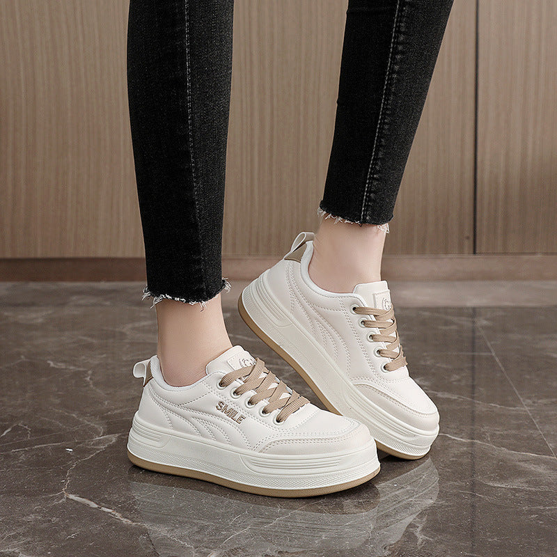 Damen modische Sneakers mit gepolsterter Sohle und atmungsaktiver Obermaterialstruktur R&B