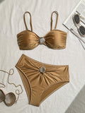 Damen Elegantes Bikini-Set mit modischem Muschel-Design R&B