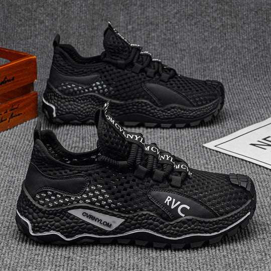 Damen Sportliche Netzsneaker mit rutschfester Sohle und atmungsaktivem Obermaterial R&B