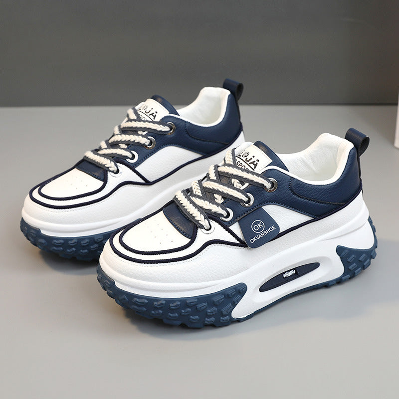 Damen bequeme Chunky Sneaker mit dämpfendem Sohlenprofil R&B