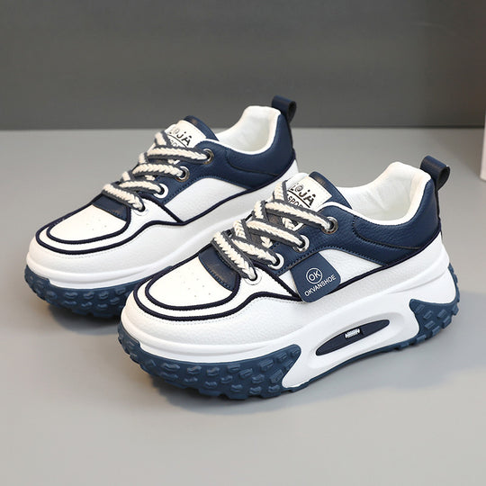 Damen bequeme Chunky Sneaker mit dämpfendem Sohlenprofil R&B