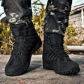 Herren taktische Schuhe mit hoher Knöchelsupport und rutschfester Sohle R&B