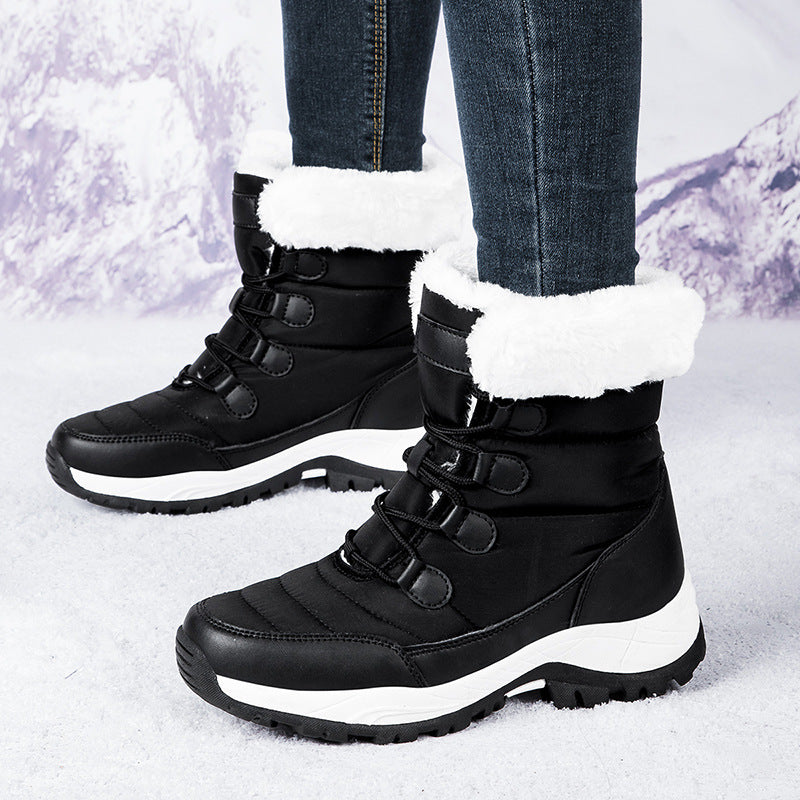 R&B | Stiefel - Knöchelhöhe - Ge Quiltete Nähte - Fleece Gefüttert