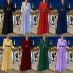Damen Funkelndes Abendkleid mit elegantem Oberteil und glitzerndem Rock R&B