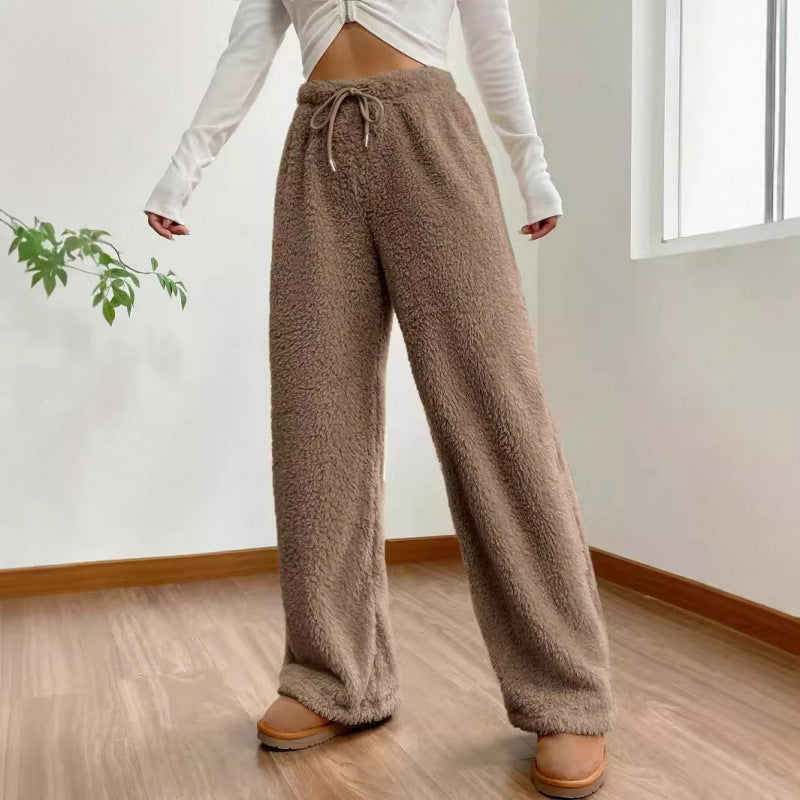 Damen Flauschige Relax-Hose im lässigen Schnitt R&B