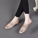 Damen elegante Slipper mit modischen Verschlussdetails R&B