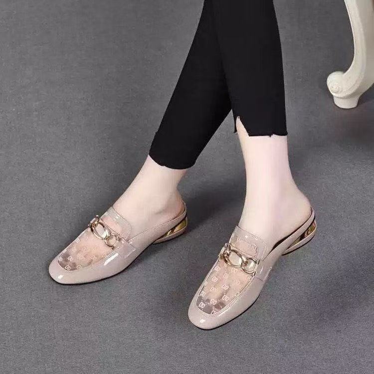 Damen elegante Slipper mit modischen Verschlussdetails R&B