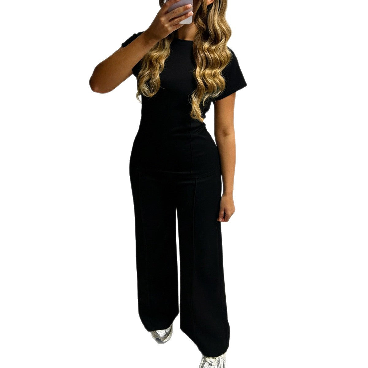 Damen Sportliches Lounge-Set mit modernem Schnitt und seitlichen Taschen R&B