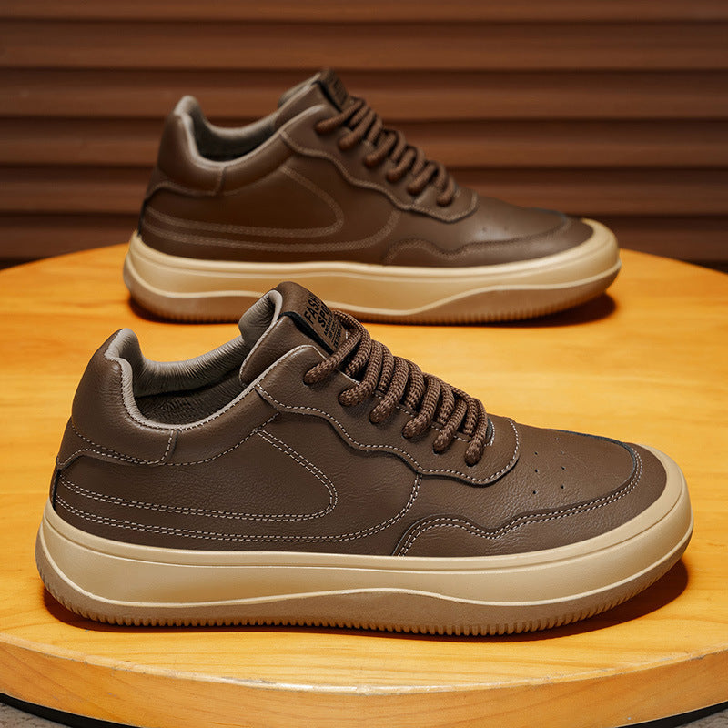 Herren Sportliche Leder Sneakers R&B