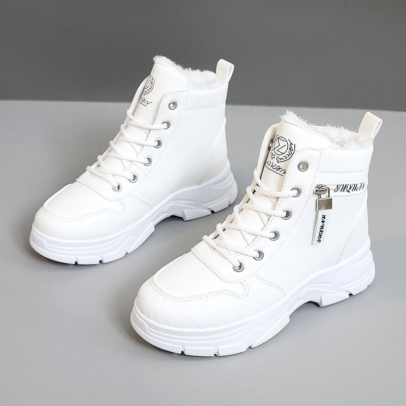 Damen Winterstiefel mit warmem Innenfutter und rutschfester Sohle R&B