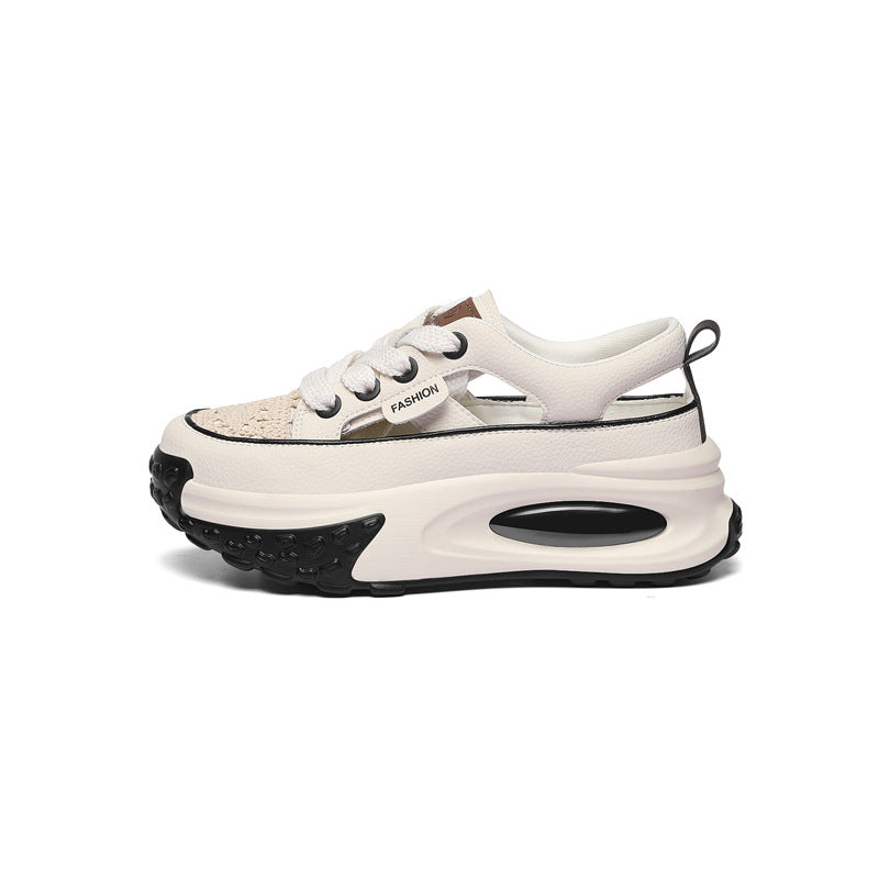 Damen Komfortable und stylische Sneakers mit atmungsaktiver Mesh-Oberfläche R&B