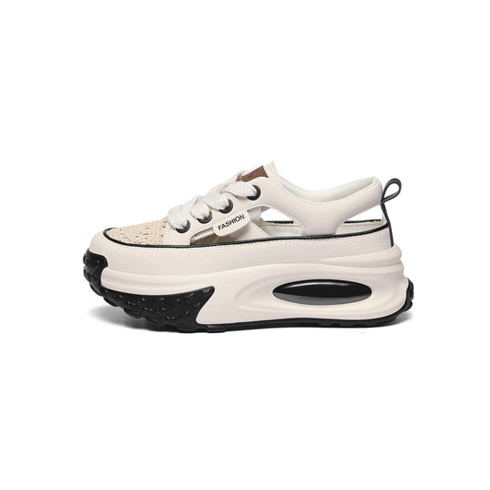 Damen Komfortable und stylische Sneakers mit atmungsaktiver Mesh-Oberfläche R&B