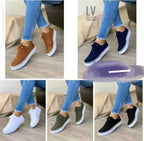 Damen Sneaker mit modischem Textilobermaterial und dämpfender Sohle R&B