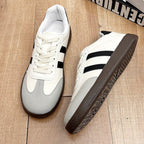 Damen Sportliche Sneakers im Retro-Stil mit strapazierfähigem Obermaterial und rutschfester Sohle R&B