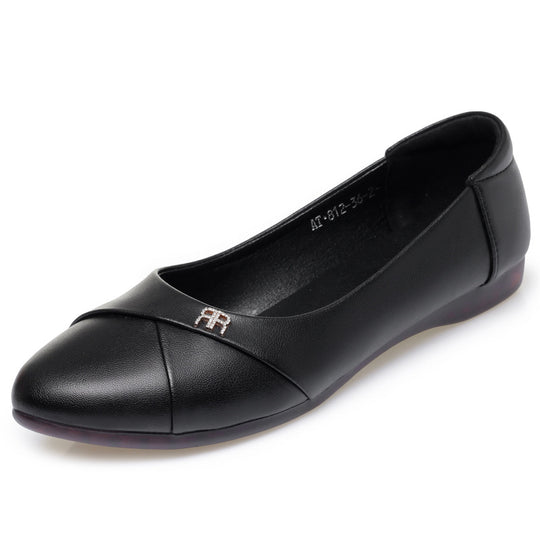 Damen Komfortable und elegante Ballerinas mit dezenter Verzierung R&B