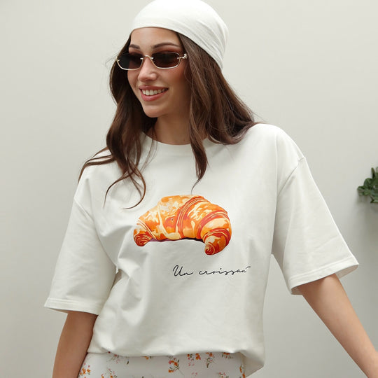Damen lässiges T-Shirt R&B