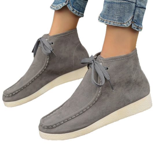 Damen Mokassins mit hochwertigem Wildleder und elastischer Sohle R&B