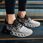 Damen Sportliche Sneakers mit innovative Dämpfungstechnologie und rutschfester Laufsohle R&B