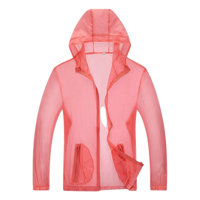 Herren ultraleichte Regenjacke mit verstellbarem Kapuzenbereich und reflektierenden Elementen R&B