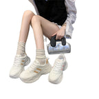 Damen Sportliche Sneakers mit dämpfender Sohle und modischen Akzenten