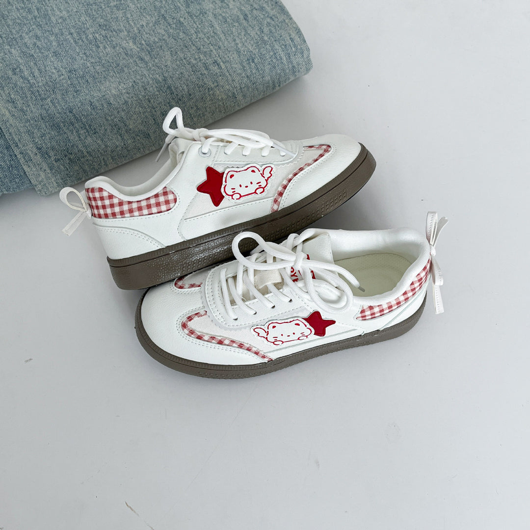 Damen Sportliche Sneakers mit verspieltem Tiermotiv und komfortabler Dämpfung R&B
