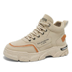 Damen Sportliche High-Top Sneakers mit robustem Sohlenprofil