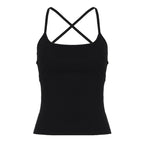 Damen Sportliches Spaghetti-Trägertop mit figurformenden Details R&B