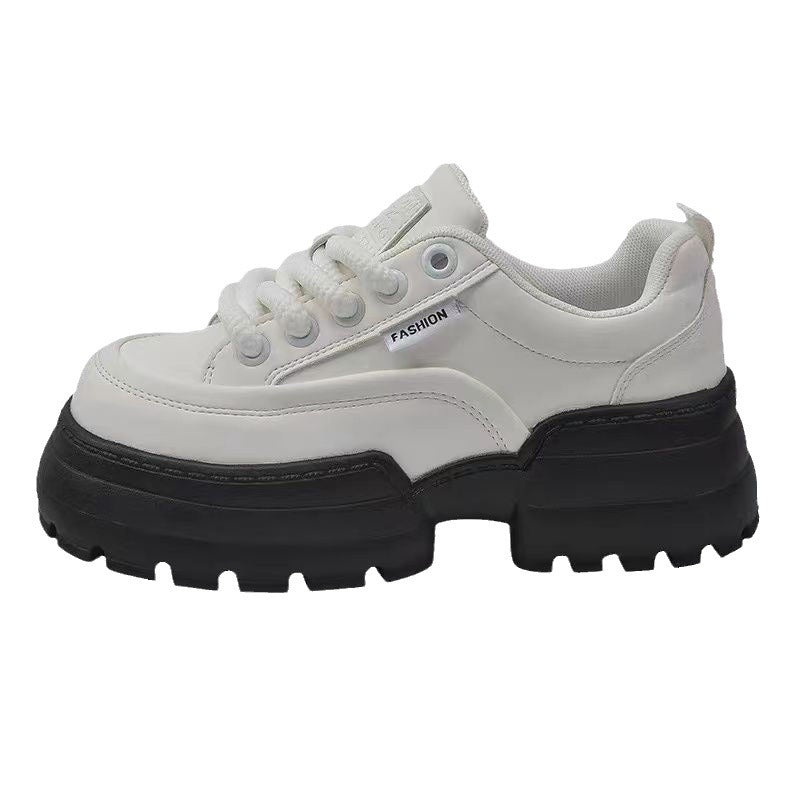 Damen modische Chunky-Sneaker mit stabiler Laufsohle und atmungsaktivem Obermaterial R&B