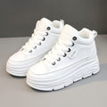 Damen sportliche High-Top Sneakers mit dämpfendem Sohlenprofil R&B