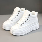 Damen sportliche High-Top Sneakers mit dämpfendem Sohlenprofil R&B