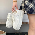 Damen hochbordige Sneaker mit elegantem Design und gepolsterter Sohle R&B