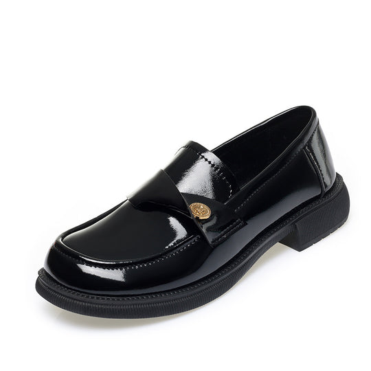 Damen Elegante Mokassins mit modischem Kettendetail und bequemer Sohle R&B