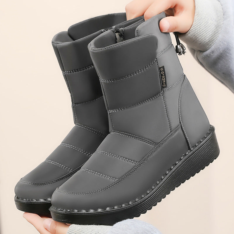 Damen Winterboots mit warmem Futter und rutschfester Sohle R&B