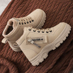 Damen Modische Winterstiefel mit komfortabler Isolierung und rutschfester Sohle R&B