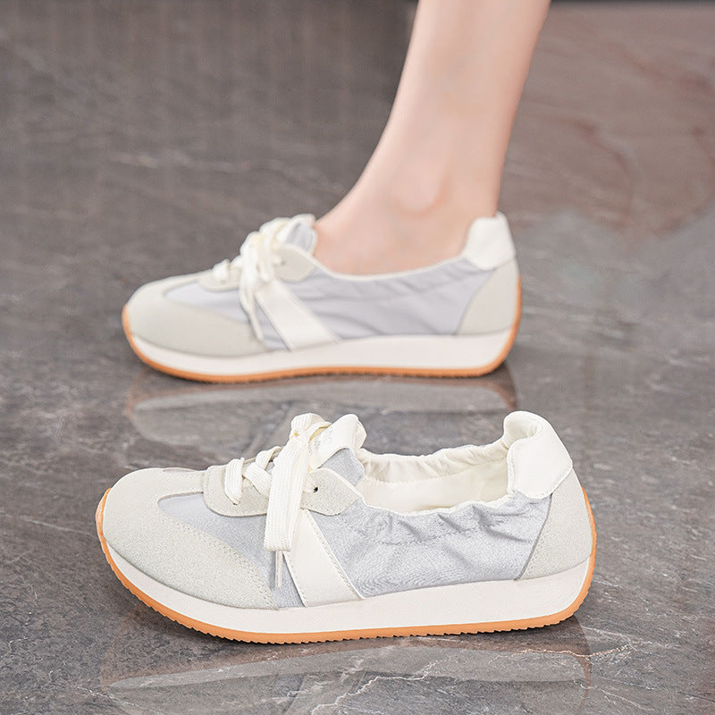 Damen Sportliche Sneakers mit elastischem Kragen und rutschfester Sohle R&B