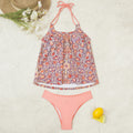 Damen Tankini-Set mit modischem Muster und lässigem Schnitt R&B