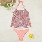 Damen Tankini-Set mit modischem Muster und lässigem Schnitt R&B