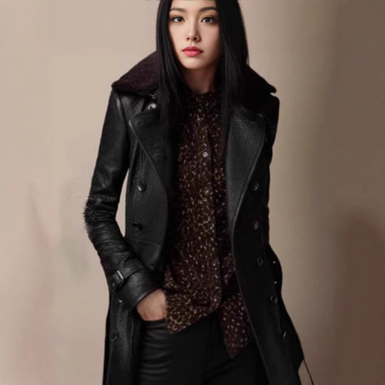 Damen elegante und modische Übergangsjacke R&B