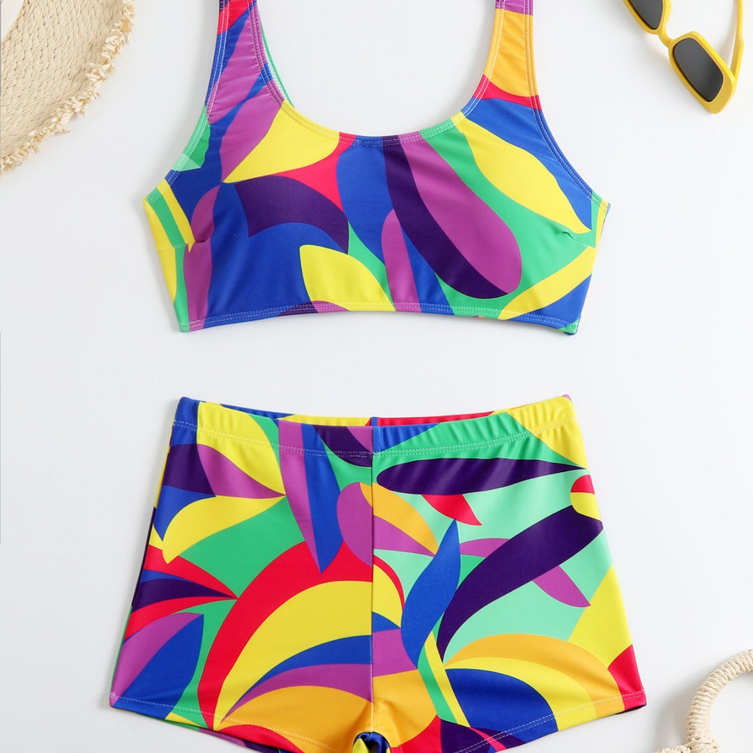 Damen Bikini-Set mit floralem Muster und komfortabler Passform R&B