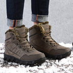 Damen Sportliche Winterwanderstiefel mit isolierendem Futter und rutschfester Sohle R&B