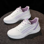 Damen Atmungsaktive Sport Sneakers mit flexiblem Strickdesign R&B