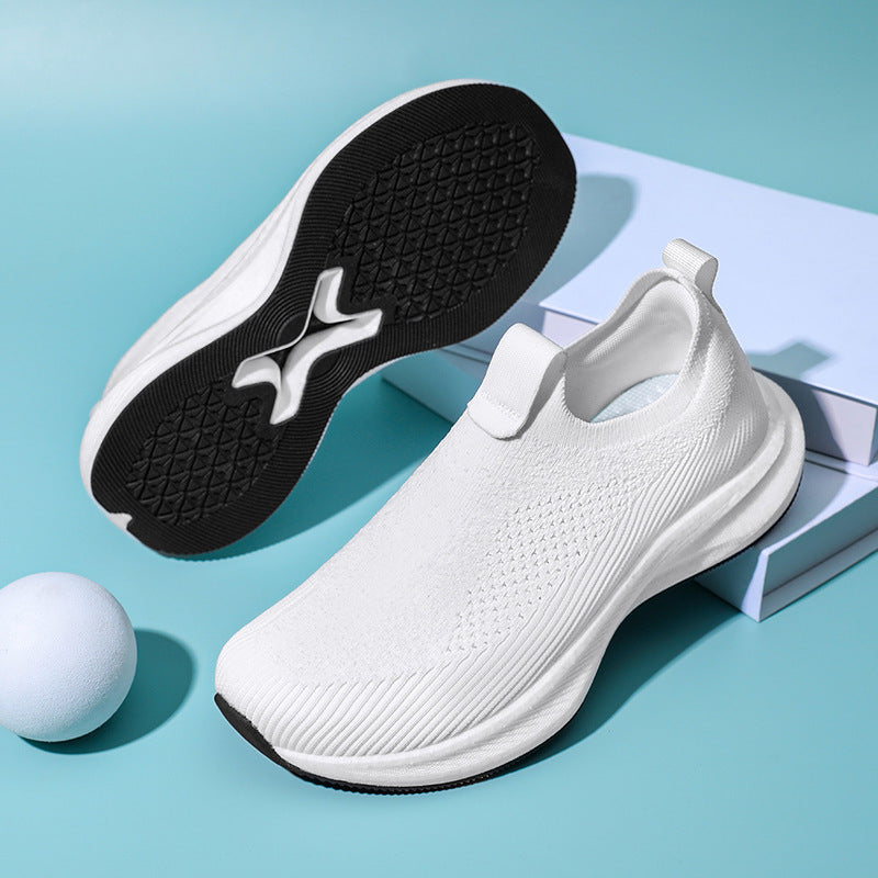 Damen atmungsaktive Slip-On Sneakers