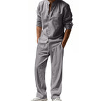 Herren luftiges Hemd- und Hosen-Set