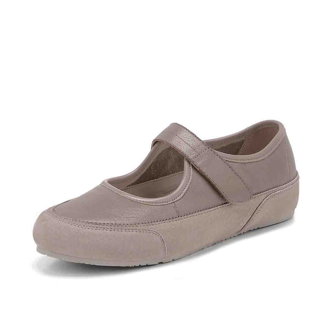 Damen Komfortable Ballerinas mit verstellbarem Riemchen R&B